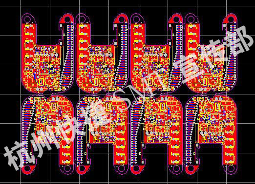 AD10不同PCB拼版方法及工艺边添加方法,最好